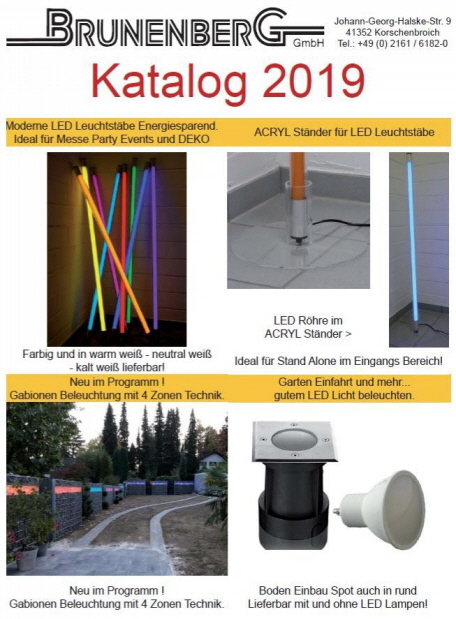Der neue Katalog 2019 ist da. Bitte anfordern oder DOWNLOAD machen Der neue Katalog 2019 ist da. Bitte anfordern oder DOWNLOAD machen